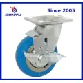 8 Inch Side Brake Caster Wheels Quietly Running